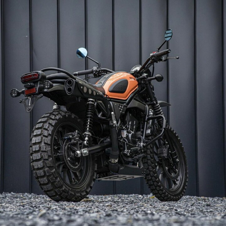 楽天市場】ホンダ CL250/500用 レトロスクランブラーマフラー CL34 