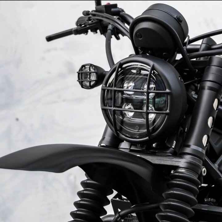 楽天市場】ホンダ CL250/500用ヘッドライトガード CL08 /Headlight 