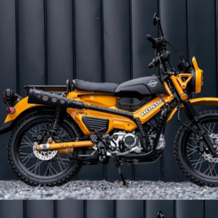 楽天市場】ホンダ ハンターカブ CT125 センターキャリア＆タンク型 