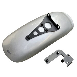 z_ _bNX125 tgAbvtgtF_[ DX021 Vo[Silver Front Fender Set (Lifted Model) for Honda ST125 Diabolus by K-SPEED iDiablo Custom WorksjJB04