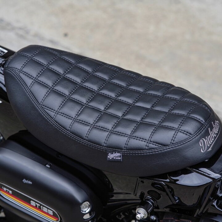 楽天市場】ホンダ ダックス125用交換シングルシート DX057 / Diabolus 