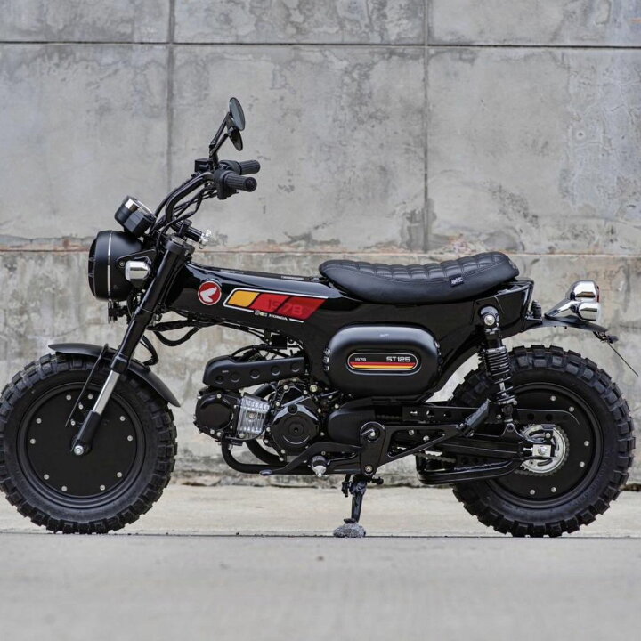 楽天市場】ホンダ ダックス125用交換シングルシート DX057 / Diabolus 