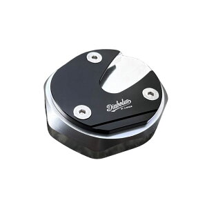 Diabolus TChX^h v[g DX088 z_ _bNX125p A~o K-SPEED [Silver×Black] Stand Plate for Honda DAX125 JB04 JB06