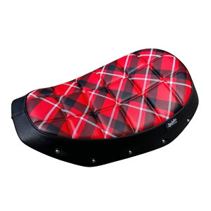 �z���_ �����L�[125�p�����V�[�g HM054 / Diabolus by K-SPEED�i��Diablo Custom Works�jRed Plaid Pattern For Honda Monkey125 JB02 JB03 JB05