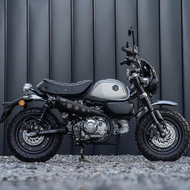楽天市場】ホンダ モンキー125用レトロスクランブラーマフラー HM21 