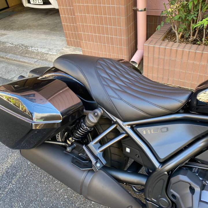 楽天市場】ホンダ レブル1100交換用ロングシート HR04Diablo Custom 