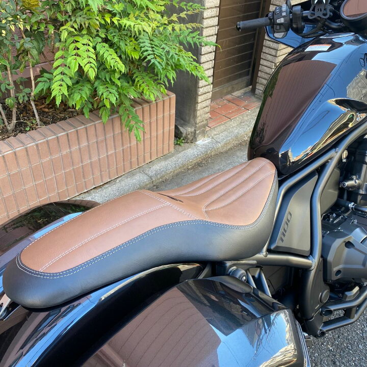 楽天市場】ホンダ レブル1100交換用ロングシート スペシャルパターン 