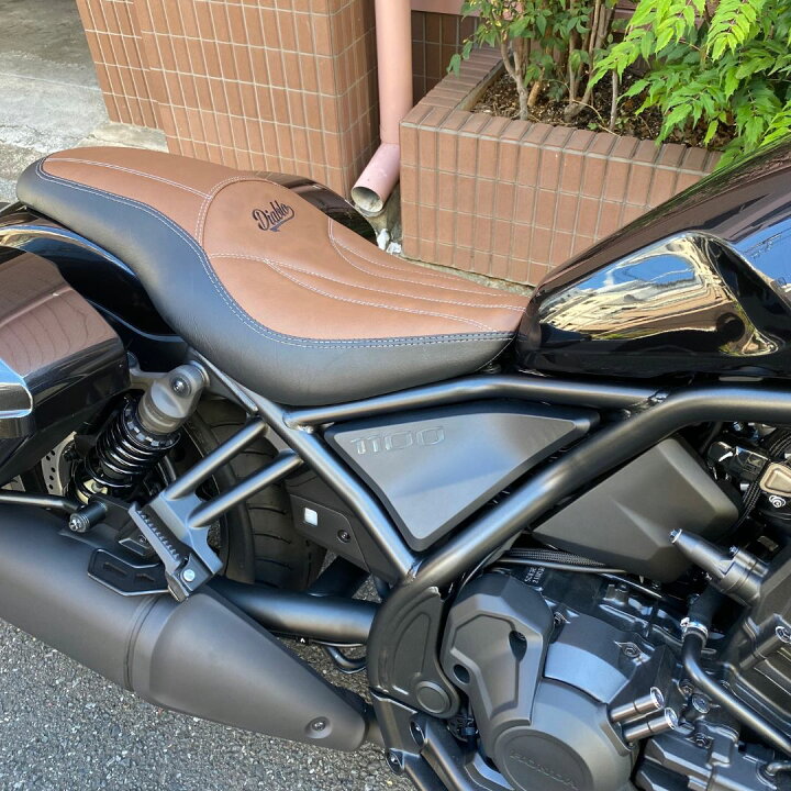 楽天市場】ホンダ レブル1100交換用ロングシート スペシャルパターン 