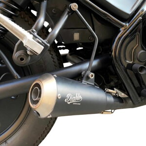 z_ u500 }t[ RB0148/ Daiblo Custom Works Exhaust SuperShot Slipon For Rebel 500 year Year 2020 PC60