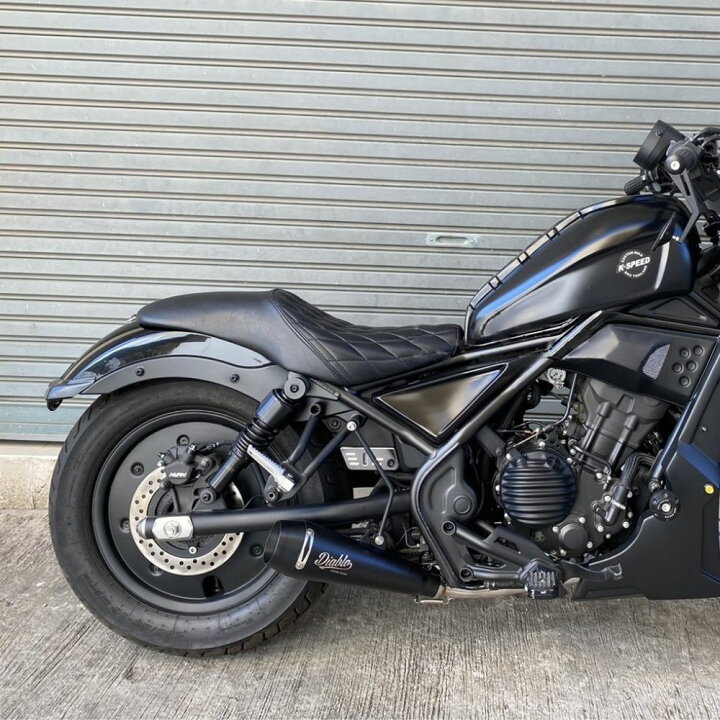 楽天市場】ホンダ レブル250 マフラー RB0150/Diabolus by K-SPEED 