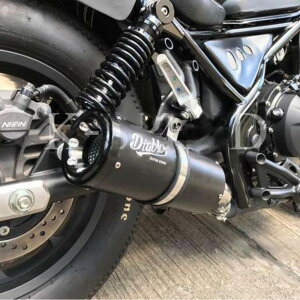 z_ u250 }t[ RB0079/Diabolus by K-SPEED iDiablo Custom Worksj Super Bom Slip on For Honda Rebel 250