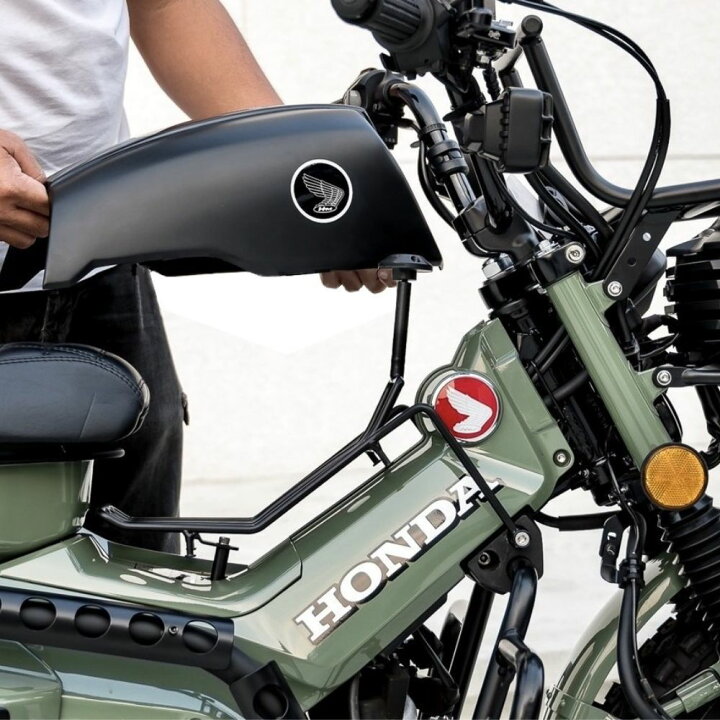 楽天市場 ホンダ ハンターカブ Ct125 センターキャリア 収納バッグ内蔵タンクカバーセット Ct55 Diablo Custom Works For Ct125 Dump Tank Cover Set スマートスモーカーズ