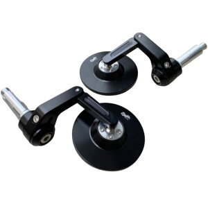 �z���_ ���u��250/500�p�o�[�G���h�~���[ RB0172/ Diabolus by K-SPEED �i��Diablo Custom Works�jCNC Adjustable bar end mirrors