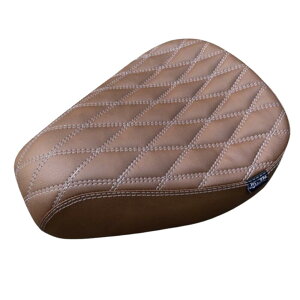 z_ n^[Ju CT125pre[WuEV[g CT61Brown Vintage Seat (Diamond pattern, double gray thread) for Honda CT125 Diabolus by K-SPEED iDiablo Custom WorksjJA55 JA65