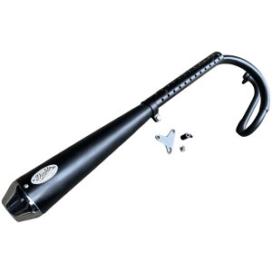 z_ _bNX DAX125p}t[ I[ubN DX008Full System Exhaust (All Black Edition) for ST125 Diabolus by K-SPEED iDiablo Custom WorksjJB04