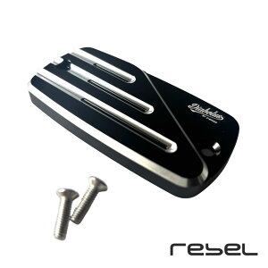 �z���_ ���u��250/500 (2016-2024�N���f���K��) �}�X�^�[�V�����_�[�J�o�[ RB0065/Diabolus by K-SPEED �i��Diablo Custom Works�jBrake Pump Cap Type 3 for Rebel 300 & 500 ( 2016-2024 ) �u���[�L�|���v�L���b�v