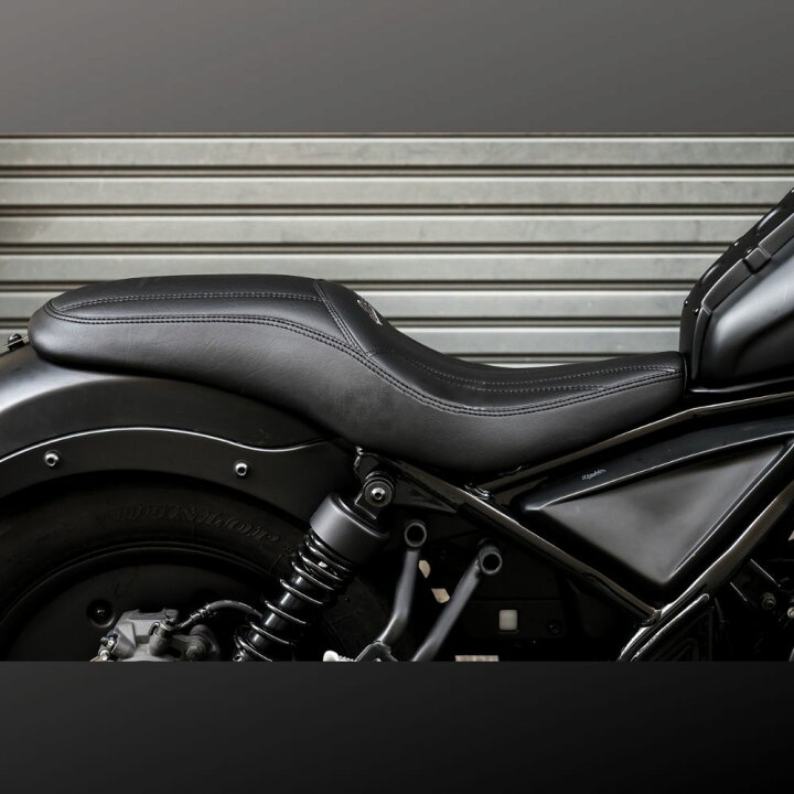 楽天市場】ホンダ レブル250/500交換用ブラック スペシャルロング  