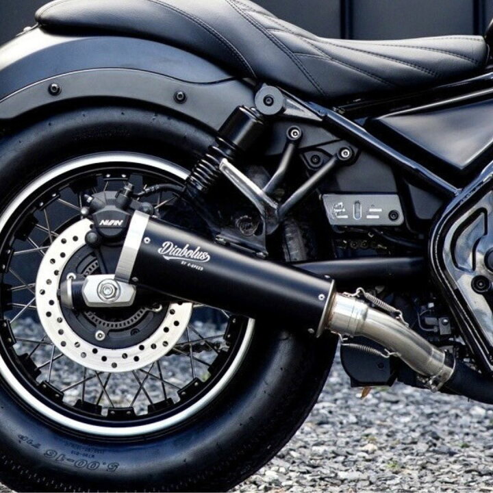 楽天市場】ホンダ レブル250/500 マフラー RB0183 / Diabolus by K 