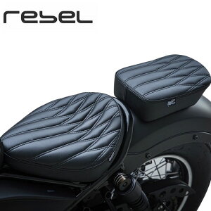 �z���_ ���u��250/500�����p �y�A�V�[�g RB0191 / Driver-Passenger Seats for HONDA Rebel250&500 year 2016 - 2024 Diabolus by K-SPEED�i��Diablo Custom Works�jMC49 PC60