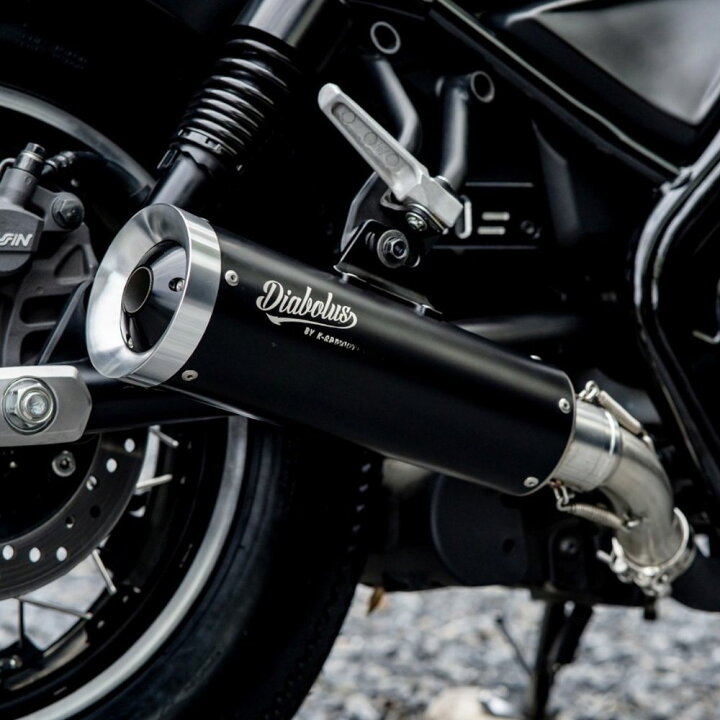 楽天市場】ホンダ 新型レブル250用マフラー RB0192 / Diabolus by K 