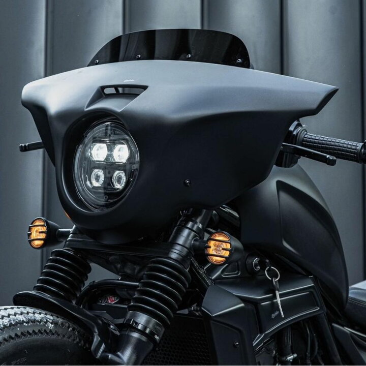 楽天市場】ホンダレブル250/500ツーリングヘッドライトカバーRB0195 