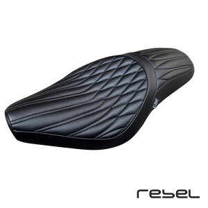 z_ u250/500pOV[g RB0196/ K-SPEED custom seat, mixed pattern 2025, black For Rebel 250/500 MC49 PC60