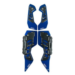 GTR ヤマハ N-MAX(2021〜) POM CNC加工ステップボード / GTR Footplate Aluminium + POM CNC For YAMAHA N-MAX フロアパネル