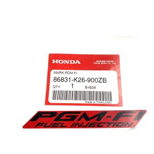 HONDA ���� PGM�|FI�}�[�N�f�J�[�� �X�e�b�J�[/MSX125 �O���� Decal, PGM-F1, MSX125 Grom 86831-K26-900ZB