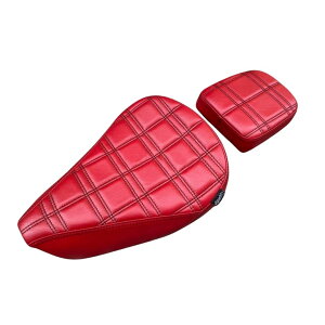z_ X[p[Ju C125 pyAV[g[CA05]Driver-passenger cushion seat Red leather material For Honda C125 year 2021 Diabolus by K-SPEED iDiablo Custom WorksjJA48 JA58