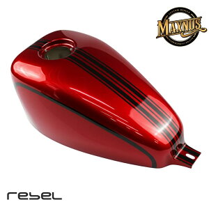 MAXNUS HONDA ���u��250/500�p�J�X�^���^���N�J�o�[ ���b�h×�u���b�N / Fuel Oil Tank Cover Red Black For HONDA Rebel250/500 MC49 PC60