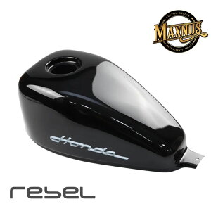 �y�����񂹏��i�zBLACKWING(��MAXNUS�j ���u��250/500�p�J�X�^���^���N�J�o�[ �u���b�N V34 / Fuel Oil Tank Cover For HONDA Rebel250/500 MC49 PC60