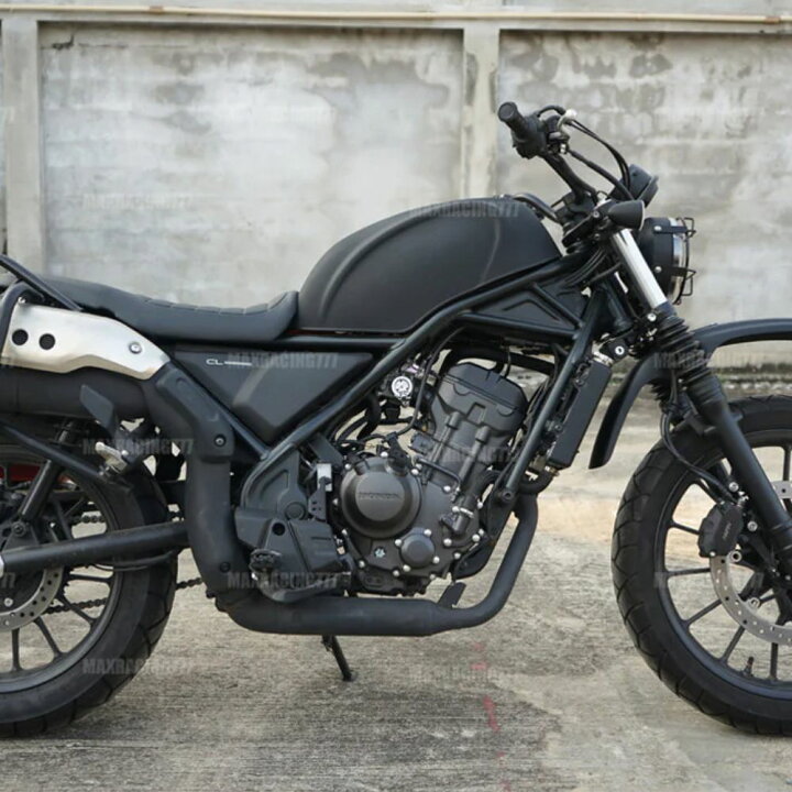 楽天市場】MAXNUS ホンダCL250/500 マットブラック タンクカバーTANK 
