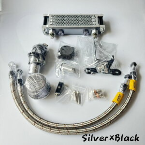 z_ 5L[125pICN[[Lbg/MORIN RACING Oil Cooler Kit For HONDA 5gear Monkey125 JB03 JB05