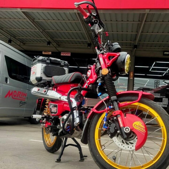 楽天市場】ホンダ 新型ハンターカブCT125用オイルクーラーキット/MORIN 