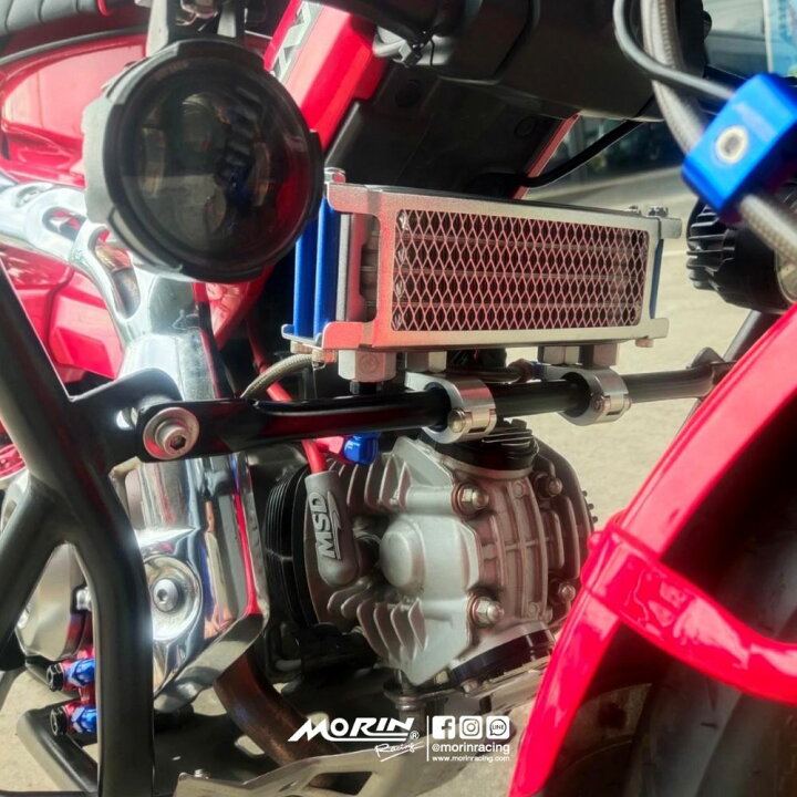 楽天市場】ホンダ 新型ハンターカブCT125用オイルクーラーキット/MORIN 