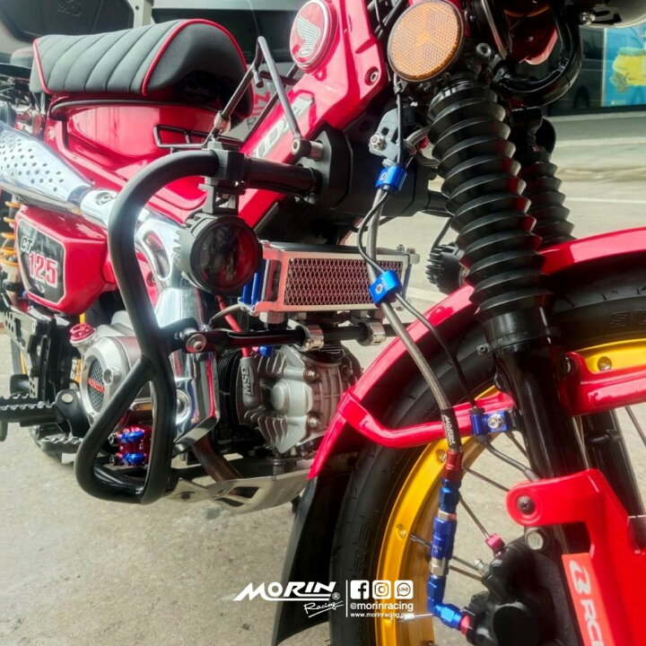 楽天市場】ホンダ 新型ハンターカブCT125用オイルクーラーキット/MORIN 