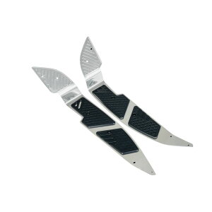 MORITECH �z���_ PCX160 CNC���H�X�e�b�v�{�[�h / Footplate Aluminium CNC For HONDA PCX160 KF47 �t���A�p�l��