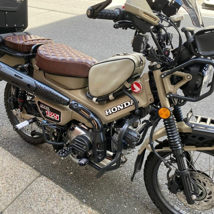楽天市場】ホンダハンターカブ CT125用 /センターキャリアバッグ 