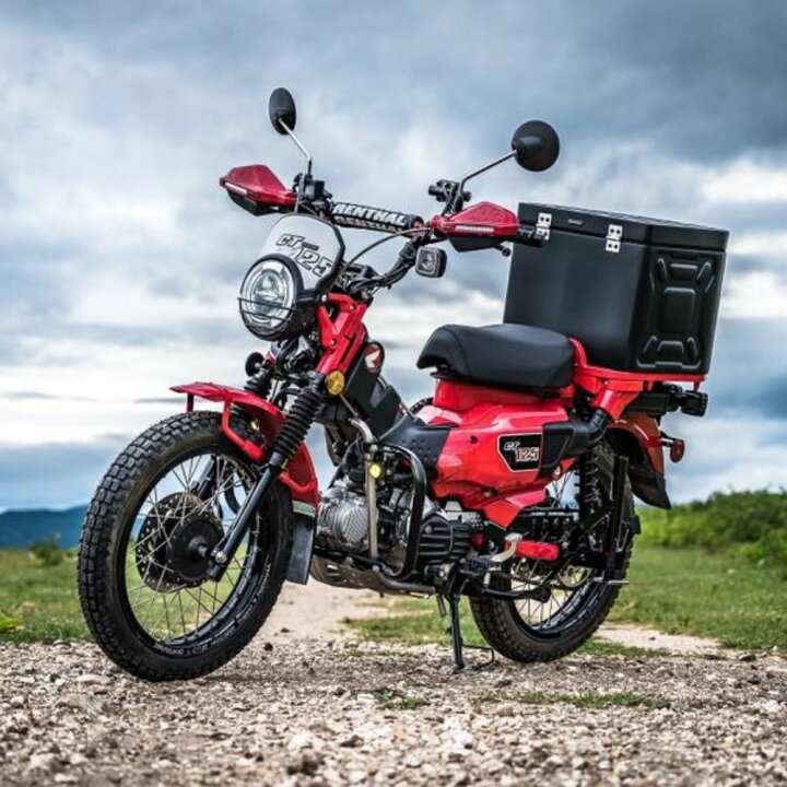 楽天市場】【Newカラー入荷 】ホンダ ハンターカブ CT125用 ナックル 