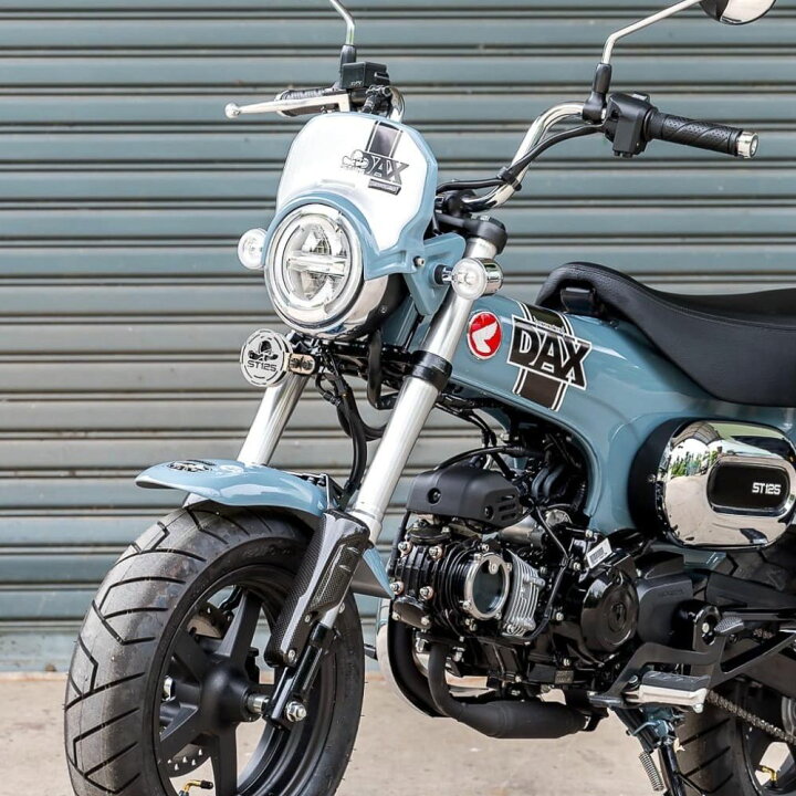 楽天市場】MotolordD ホンダ ダックス ST125 フロントフェンダー 