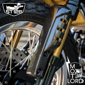 MotolordD ホンダ ダックス125 用フロントフォークカバー/ Front Fork Cover Guards For Honda DAX125 ST125 JB04