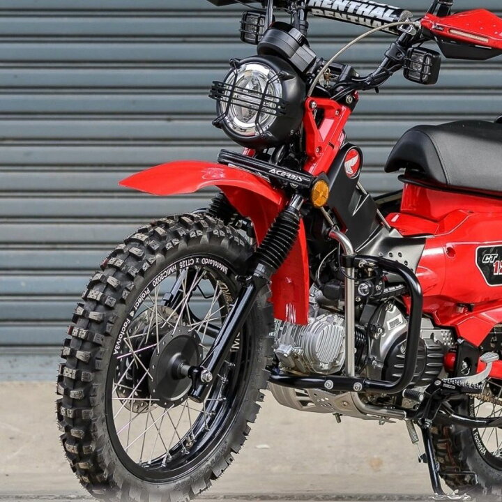 楽天市場 ホンダ ハンターカブ Ct125用 モタードフェンダー フロントフェンダー4色 Honda Ct125 Front Fender Motolordd モトロード スマートスモーカーズ