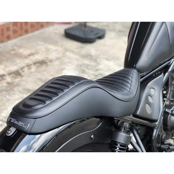 楽天市場】ホンダ レブル250/500交換用ダブルシート /モトロード(V4 