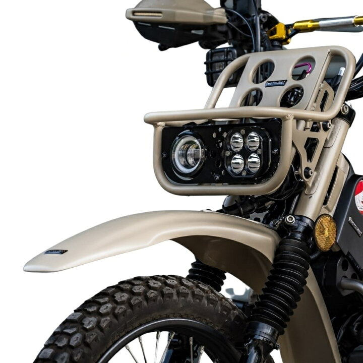楽天市場 ホンダ ハンターカブ Ct125用 カスタムヘッドライト Honda Ct125 Kustom Headlight Motolorddモトロード フロントキャリア一体型ヘッドライト Ja55 スマートスモーカーズ
