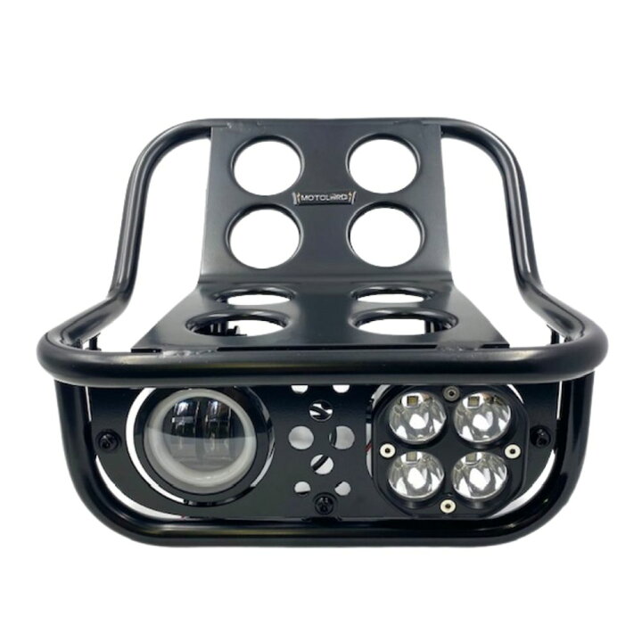 楽天市場 ホンダ ハンターカブ Ct125用 カスタムヘッドライト Honda Ct125 Kustom Headlight Motolorddモトロード フロントキャリア一体型ヘッドライト Ja55 Ja65 スマートスモーカーズ