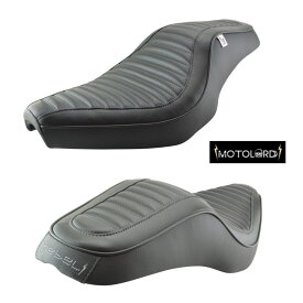 ホンダ レブル250/500交換用ダブルシート /モトロード(V4 ブラック) / MotoLordd Replacement Seat Double -V4 Black For Honda Rebel CMX 300 500 MC49 PC60
