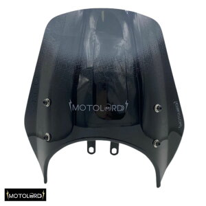 z_ u250/500X[N[^[oCU[ EChV[hV2/ MotoLordd Honda Rebel CMX 300 - 500 Smoked Meter Visor Windshield