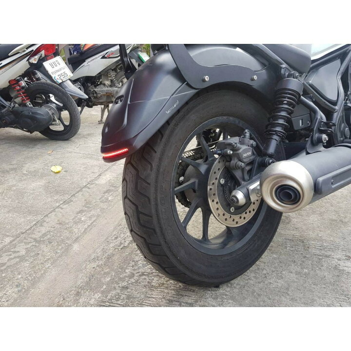 楽天市場】MotolordD ホンダ レブル250/500ウィンカー内蔵コンパクト 