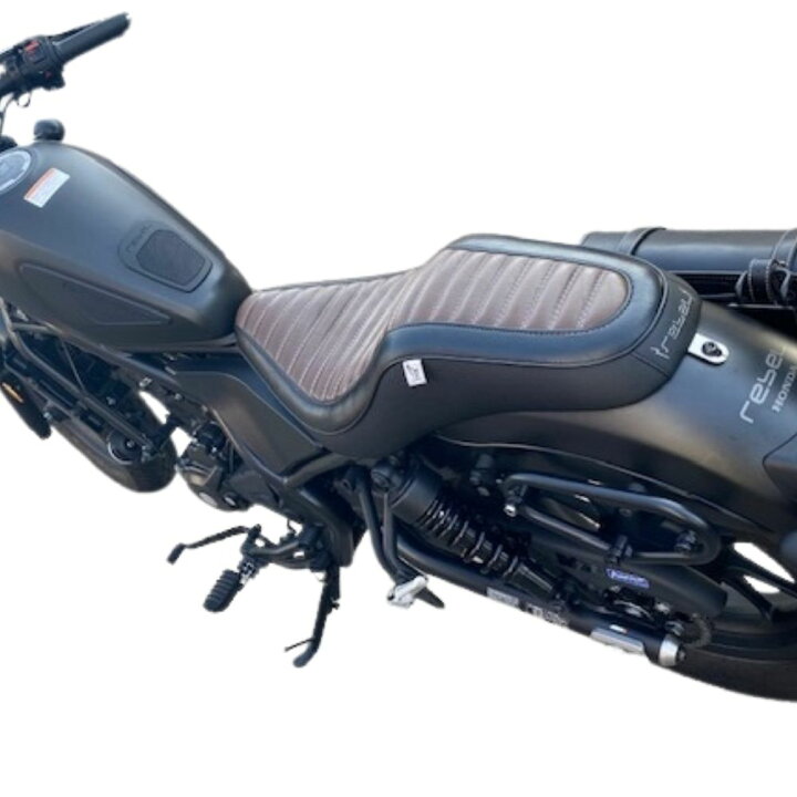 楽天市場】ホンダ レブル250/500交換用ダブルシート /モトロード(V4 