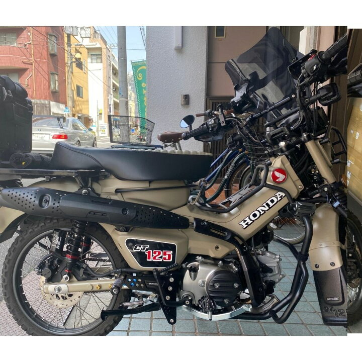 楽天市場 ホンダ ハンターカブct125 交換用シート ミドルサイズ 4色 モトロードhonda Ct125 Replacement Seat Middle Size Motolordd Ja55 スマートスモーカーズ